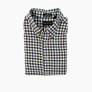 Saks Fifth Avenue Micro Gingham Plaid Flannel